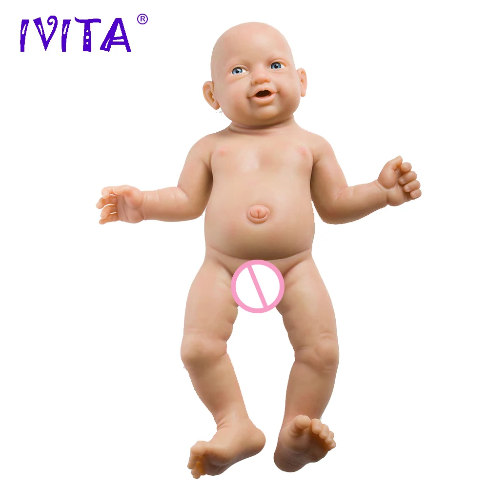 IVITA WG1513 59 см 5210 г оригинальные силиконовые Reborn Младенцы реалистичные девушки