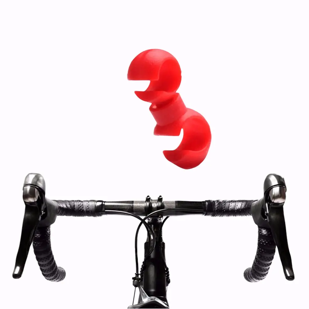 

10Pcs S Style Buckles Bike Brake Derailleur Shift Cable Line Tube Rotatable MTB Brake Line Pipeline Storage Device Ring Clasps