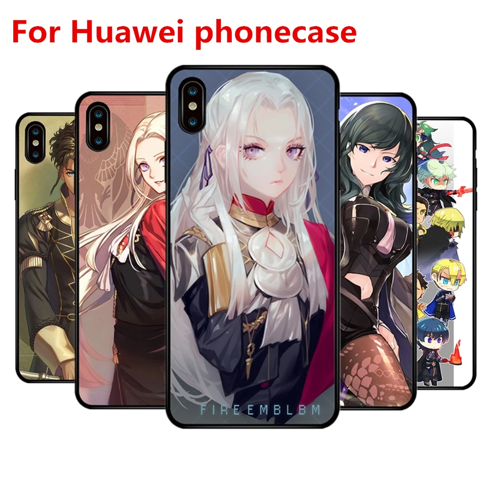 Fire Emblem Three Houses мягкий чехол для телефона Huawei P10 20 30 Mate Honor 8 9|Рисование и