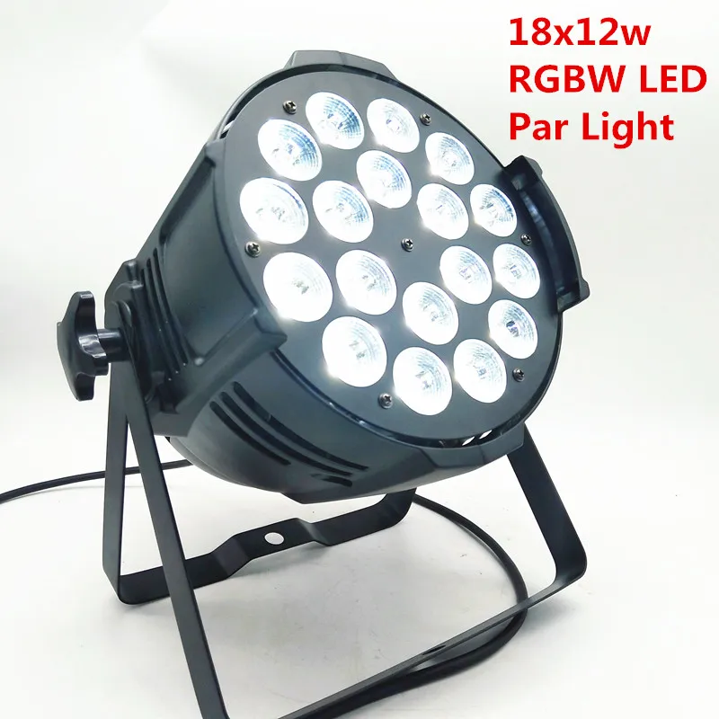 18x12 Вт RGBW 4в1 светодиодный светильник DMX512 контроль диско танцевальный зал КТВ бар Свадебный DJ сценический светильник из литого алюминиевого материала анти-падение