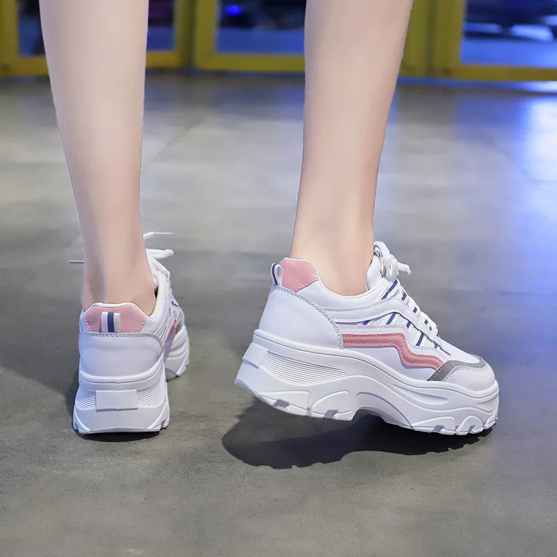 Женские кроссовки 2020 модная женская обувь на каблуке для тенниса женские