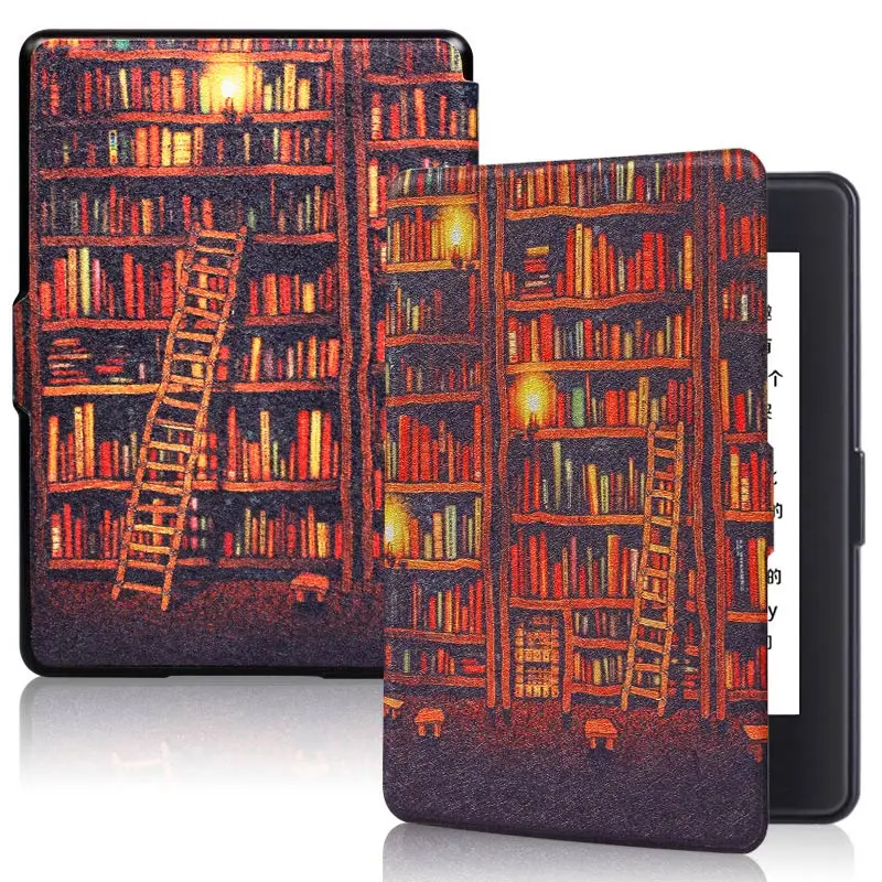 Магнитный чехол для Amazon New Kindle 8 го поколения 2016 г. Ультратонкий из искусственной