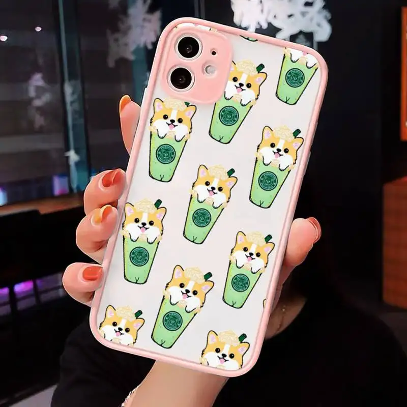 

Chihuahua dog cute animal Phone Cases matte transparent For iphone 7 8 11 12 plus mini x xs xr pro max cover