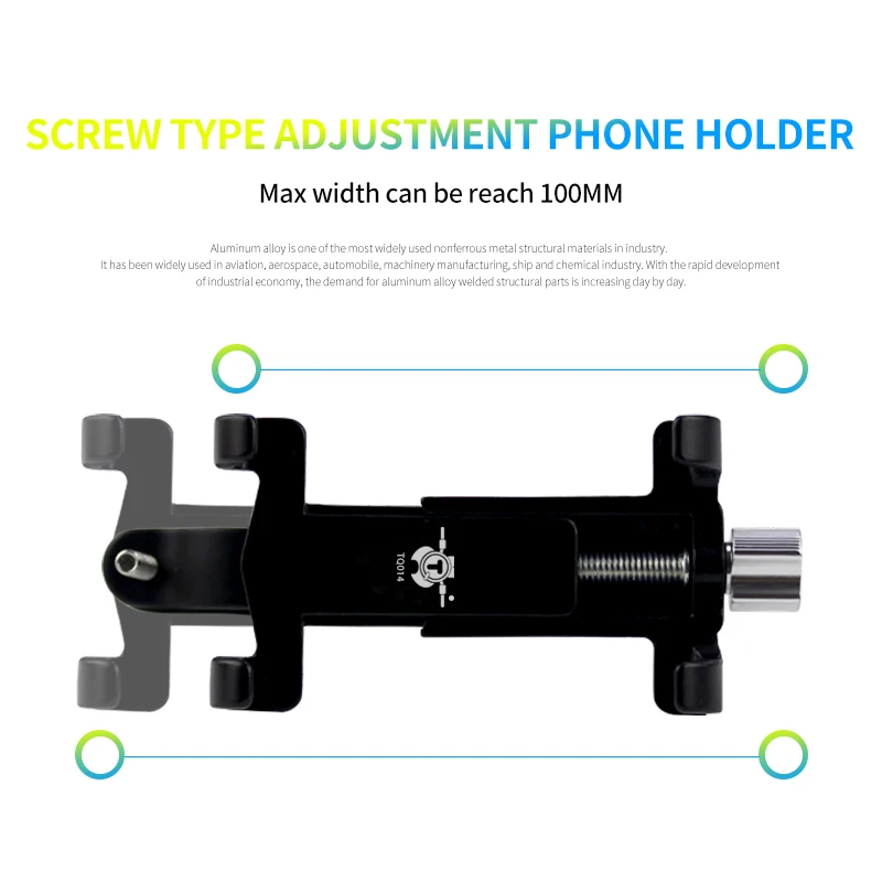 Алюминиевый сплав держатель для телефона мотоцикла подставка велосипеда руль