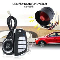 car burglar alarm remote control car keyless entry start stop engine system with central lock push button remote starter stop