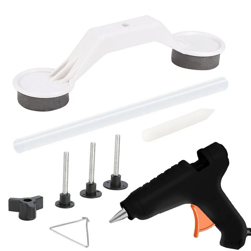 

Универсальный инструмент для ремонта вмятин автомобиля, инструмент для ремонта повреждений кузова, вытяжной мост, съемник вмятин, клейкие ...