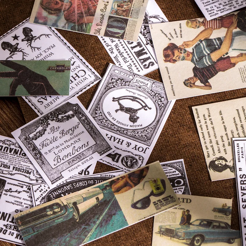 Декоративные часы газета набор декоративного скотча васи маскировки