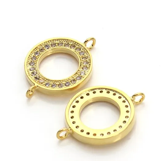 2 шт./лот 15 мм круглые бусины-разделители для самостоятельного изготовления