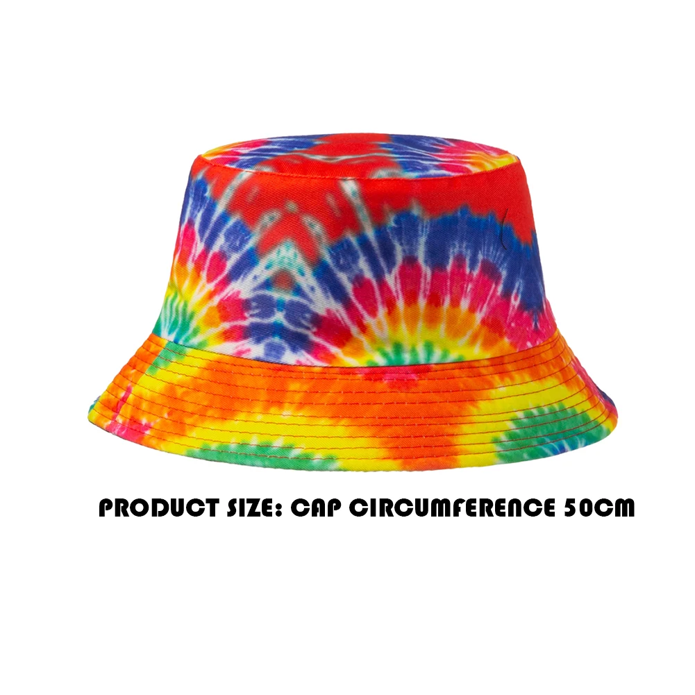 

Tie-Dye Print Baby Fisherman Hat Breathable Skin-friendly Sun Bucket Caps Summer Baby Sun Hat Children Outdoor Neck Ear Cover