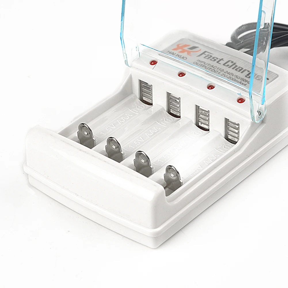 Горячая Распродажа универсальное умное зарядное устройство 3 в с 4 слотами AA/AAA