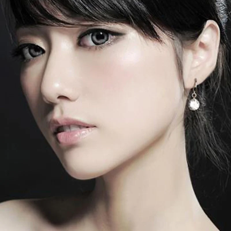 Классические Элегантные женские серьги с большой вспышкой кристаллами стразами