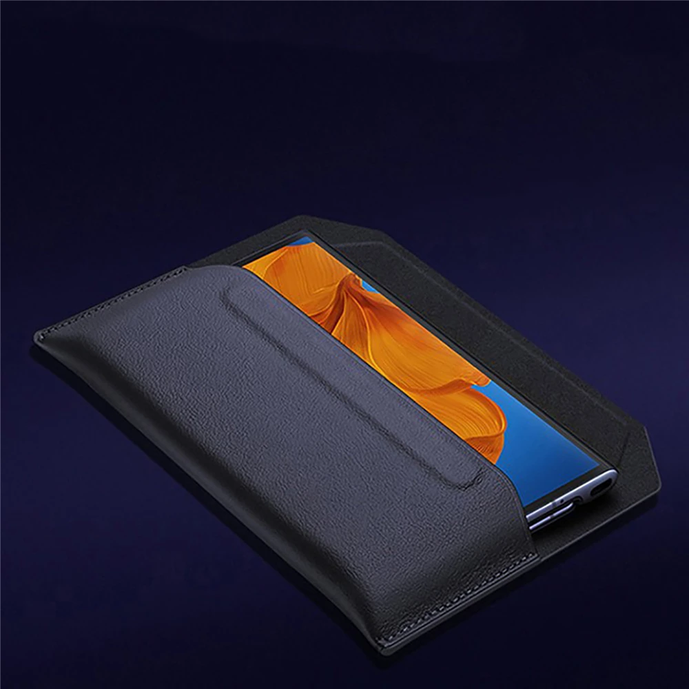 

Leather Protective Sleeve Phone Bag for Samsung Galaxy Z Fold 2 / Fold / W20/ Z Flip Envelope Style Phone Case Soft Shell Cover