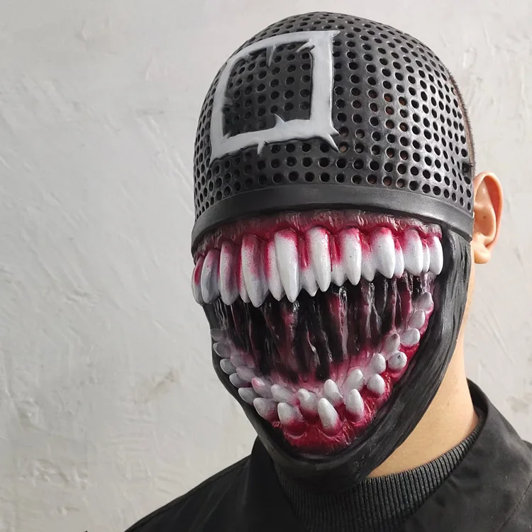 

Косплей-маска Venom Cosmask на Хэллоуин, темный косплей, супергерой, Веном, длинный язык, латексный костюм на Хэллоуин, ужасная маска