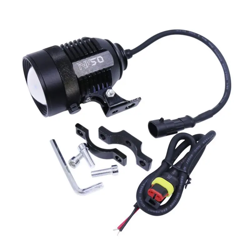 Точечный светильник для мотоцикла Выдвижной регулируемый внешний