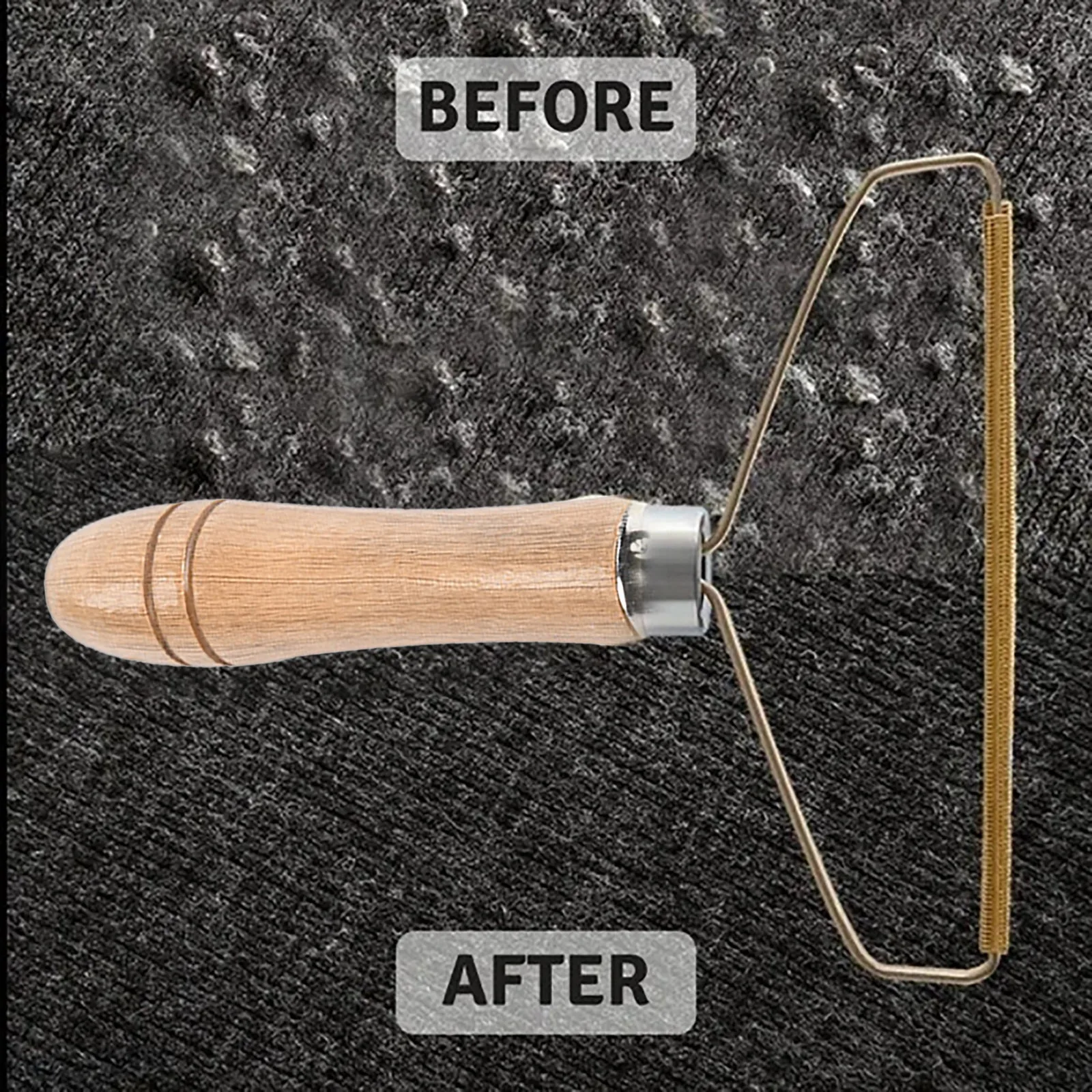 

Portable Lint Remover Clothes Fuzz Shaver Manual Epilator Clothes ShaverSweater Woolen Coat Clothes Fluff Fabric Shaver Brush