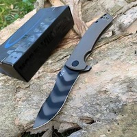zt0920 zero tolerance folding knife high quality hardness cpm20cv blade flipper ballbearing outdoor camping survival knives tool