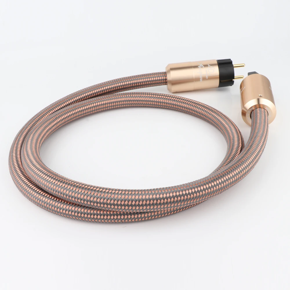 hi end accuphase us hifi power cable schuko mains power cord eu power plug cable for cd amplifer 1 5m free global shipping