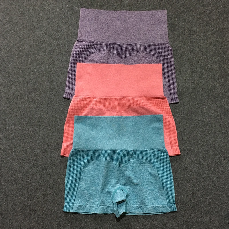 Шорты женские бесшовные для тренировок спортивные шорты бега тренажерного зала