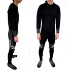 Неопреновый зимний гидрокостюм с длинным рукавом ELUANSHI, купальный костюм, боди для плавания, одежда для дайвинга, трубка, водные виды спорта, M -XXXL