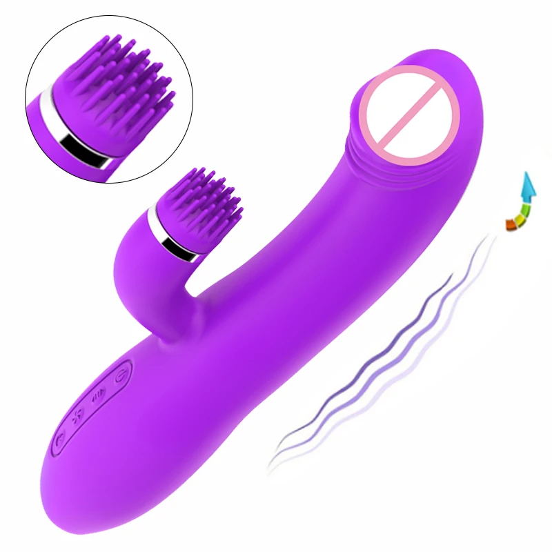 10 скоростей Вибратор для точки G Кролик Стимулятор клитора эротический