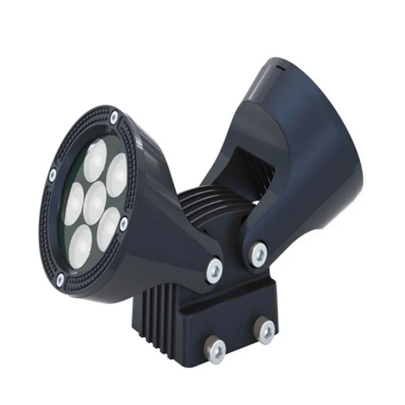 6 шт. водонепроницаемые настенные лампы для внутреннего дворика с регулируемым