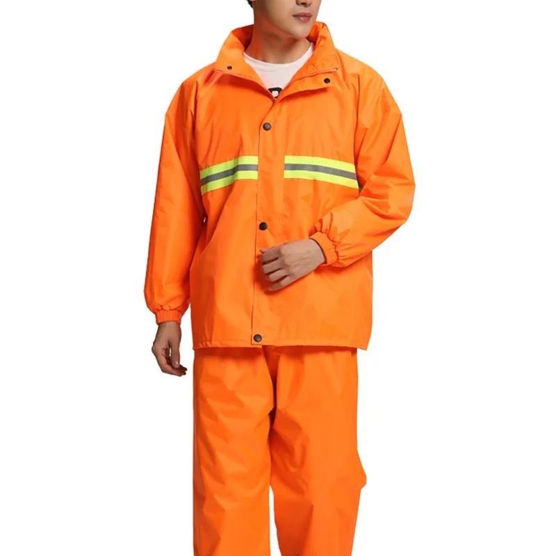 Открытый инструмент непроницаемый плащ для взрослых куртка брюки набор
