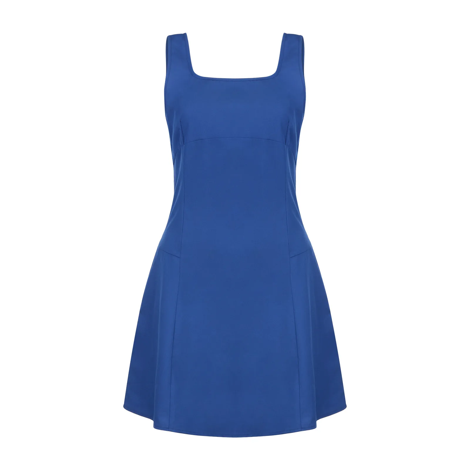 

Womail dress summer dress Women's solid color sexy casual sleeveless suspender A-line dress sexy dress backless dress mini dress
