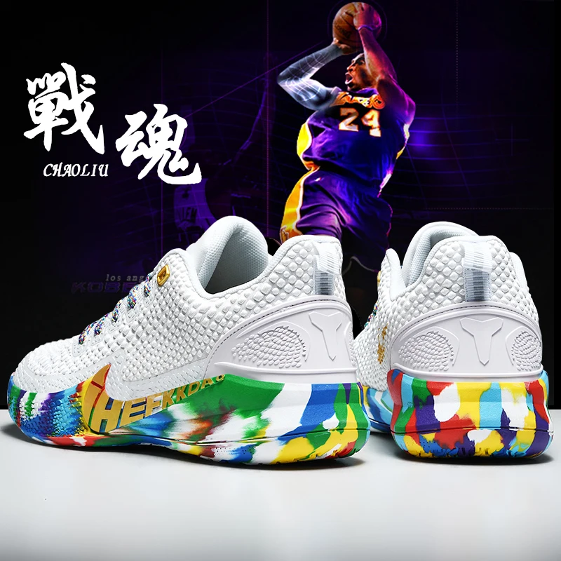 

New Kobe Mamba basketball shoes, fashionable outdoor couple casual sports running shoes, youth comprehensive training shoes