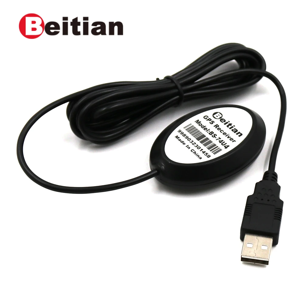 BEITIAN 3 6 V 5 0 4800bps PL2303 USB GPS приемник NMEA 0183 заменить GR 213 BU 353S4|Приемник и антенна GPS| |