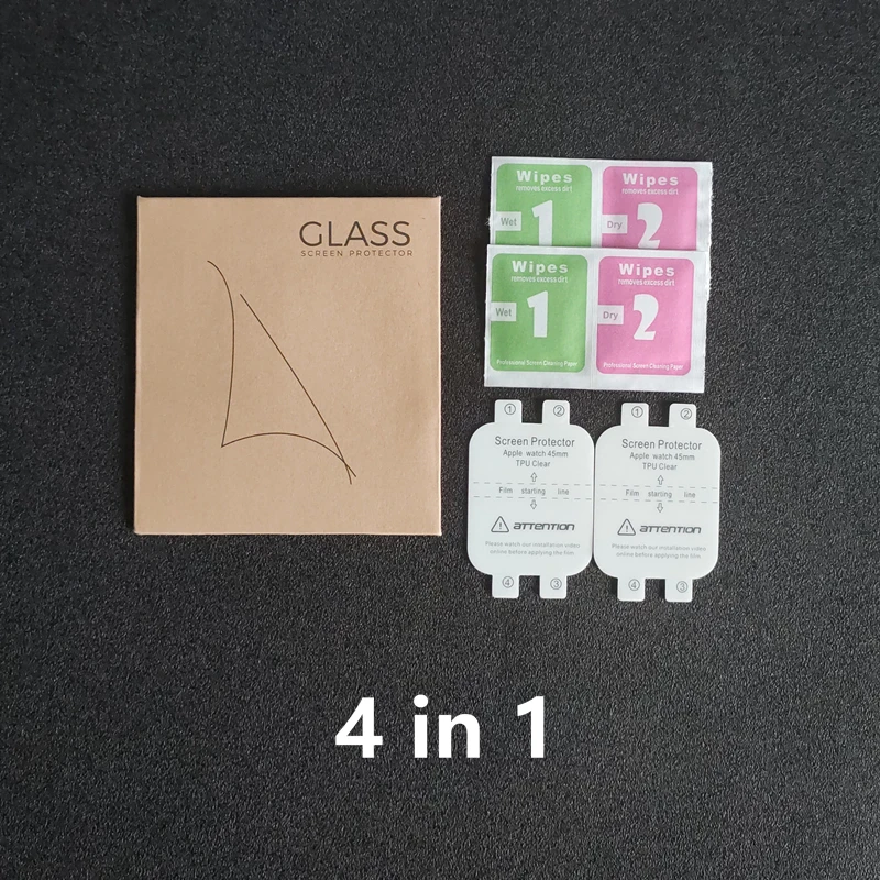 hydrogel film for apple watch 7 screen protector for iwatch 7 41mm 45mm full screen tpu soft protective film not tempered glass free global shipping