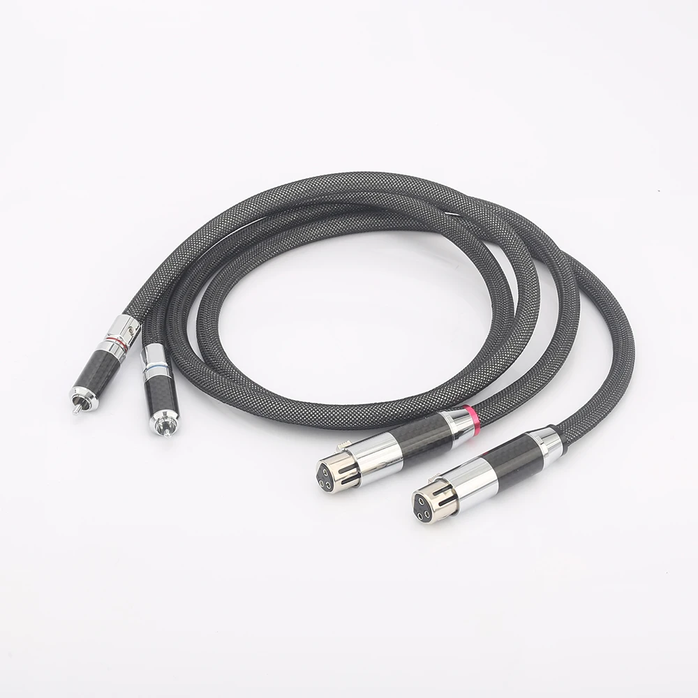 Аудиокабель с посеребренным покрытием RCA на XLR Hi Fi|Кабели VGA| |