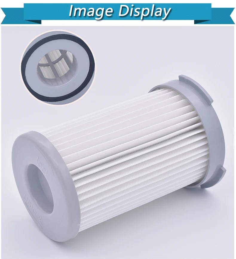 Моющийся картридж для робота пылесоса 3 шт. плиссированный HEPA фильтр EF75B Electrolux ZS203