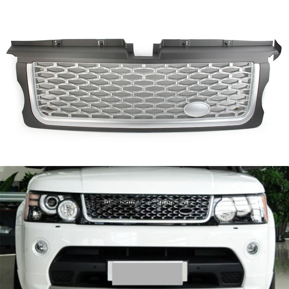 Передний бампер автомобиля верхний гриль для Range Rover Sport 2010 2011 2012 2013 ABS пластик