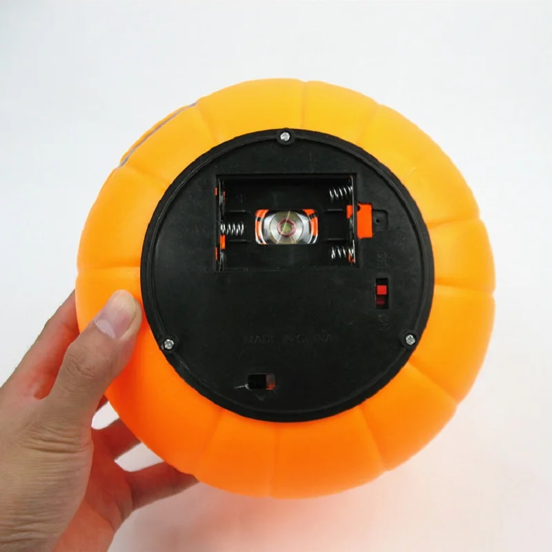 Портативная вращаюсветодиодный яся светодиодная Тыква-демон светящаяся музыка |