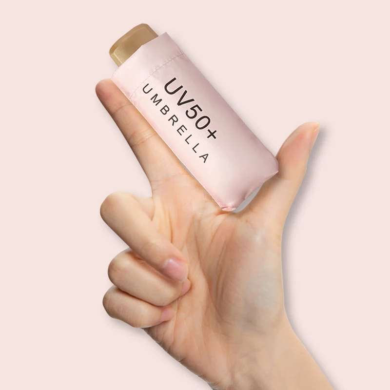 Женский мини-зонт с защитой от солнца | Дом и сад