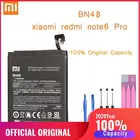 Оригинальный аккумулятор для телефона Redmi Note 6 Pro, аккумулятор для Xiaomi redmi Note 6 Pro, батареи BN48, аккумулятор для Xiomi hongmi Note6 Pro