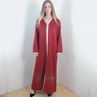 sodigne moroccan gown evening dress embroidered applique muslim evening jacket kafutan arab party ball dressf963