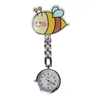 Модные часы Y1UE для медсестер, новые карманные часы для врачей, акриловые нагрудные часы с подвесным зажимом, портативные серебряные очаровательные ювелирные изделия, женские подарки