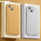 Силиконовый чехол для iPhone 13 12 11 Pro Max XR X XS 7 8 Plus SE