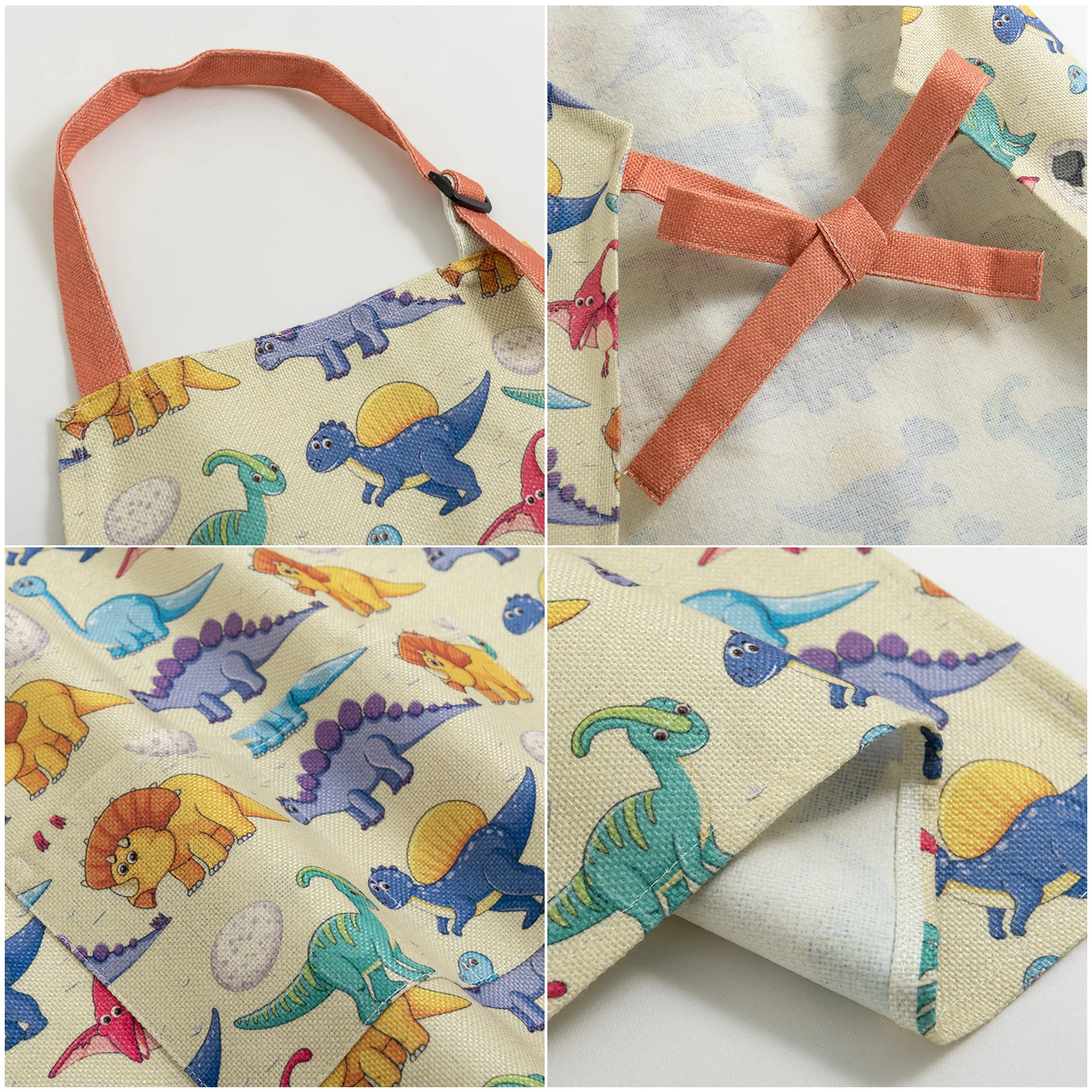 

Baby apron anti-fouling painting clothes for boy eating oil-proof sleeveless summer gown bib children kindergarten painting smoc