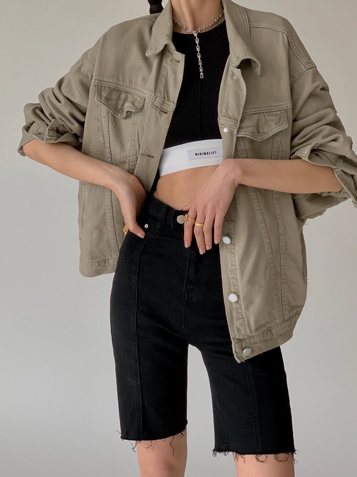 

vaqueros Three-dimensional jeans pants women's high waist slim slimming stretch five-point pants sets blue pantalon pour shorts