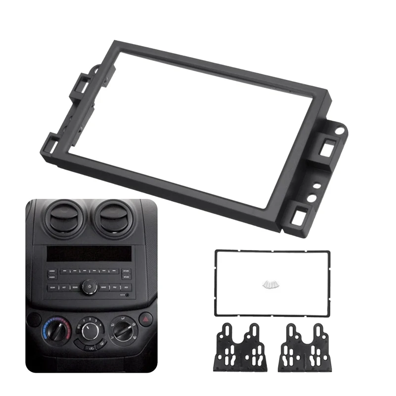 Автомобильный радиоприемник 2Din Fascia CD DVD аудиопанель приборной панели для Chevrolet