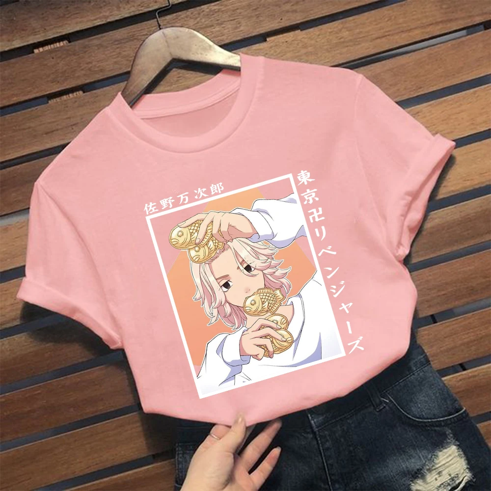

Hot Japan Anime Tokyo Revengers T-shirt Kawaii Cartoon Graphic Tees Summer Tops Unisex Ulzzang Clothes