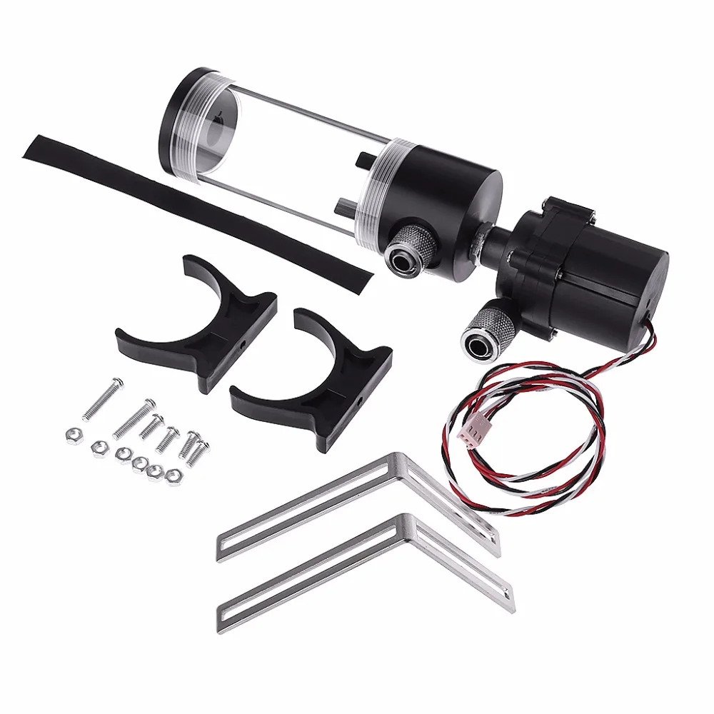 Бесплатная доставка новый цилиндрический резервуар для воды 140 мм насос SC600