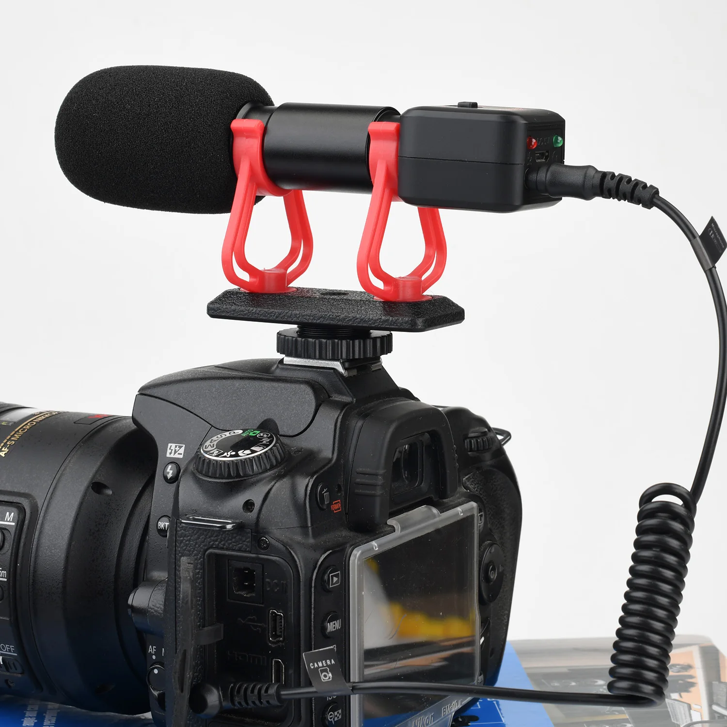 Портативный смартфон Freeboss CM28 3 5 мм меховой разъем Vlog интервью DSLR камера для