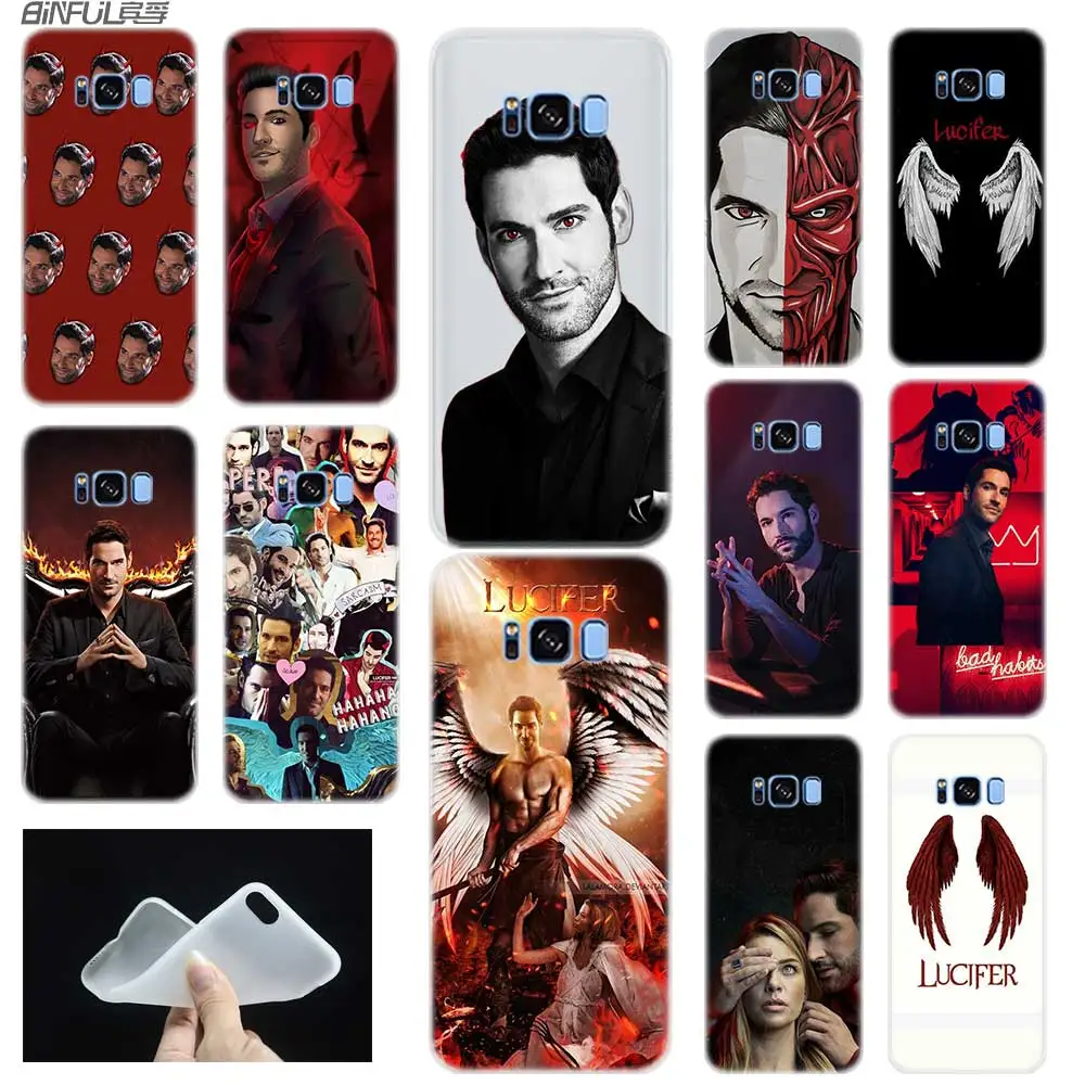 Мягкий силиконовый чехол для Samsung S30 S20 S11 S10 S9 S8 Plus lite 11e 10e Uitra S7Edge TV Series Lucifer |