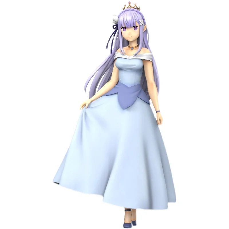 

Original Emilia Fairy Tale Sleeping Beauty Anime Figure Re: Life in a Different World from Zero Model Toy Action Figures 21cm