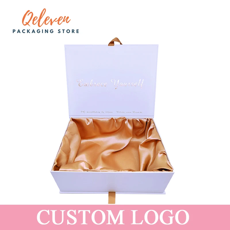 

Складывающаяся Магнитная коробка в форме книги с лентой для наращивания волос