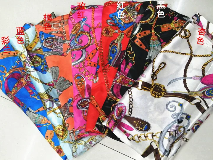 Ткань с принтом в виде классической цепи для домашнего использования шаль