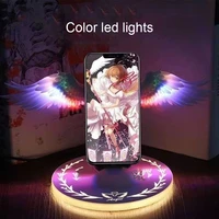 Angel wings Wireless Charger Wireless Charger stand for iPhone Samsung Huawei Xiaomi Wireless Charging Station with wings